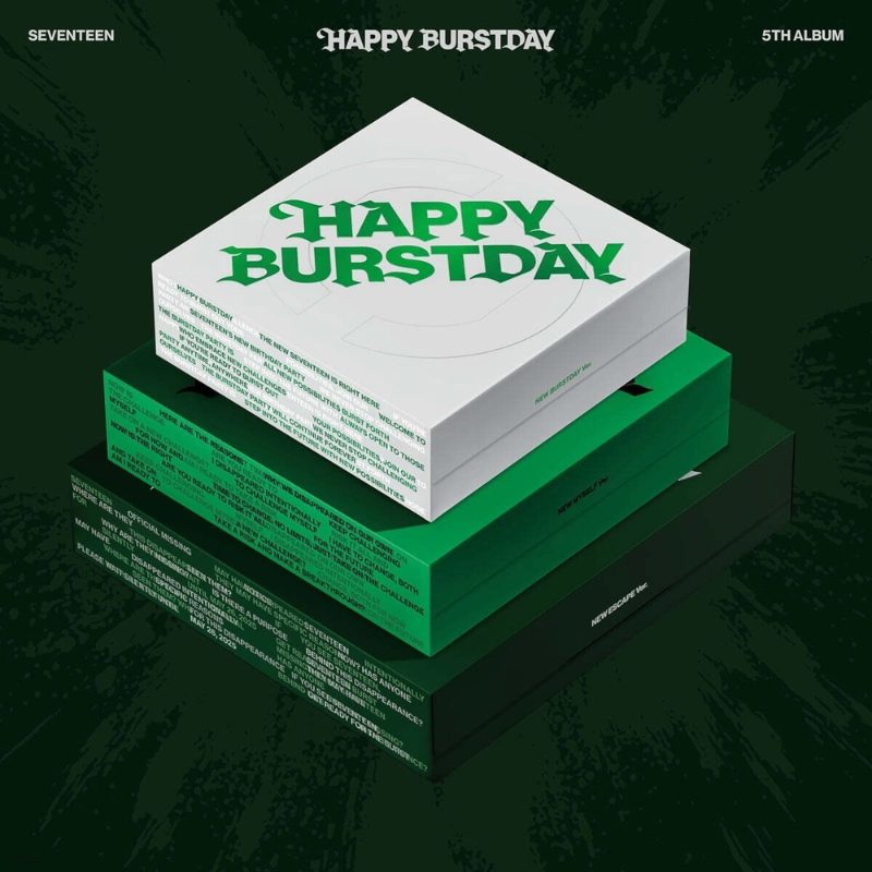 SEVENTEEN HAPPY BURSTDAY Альбом | STANDARD Ver Официальный K-pop альбом