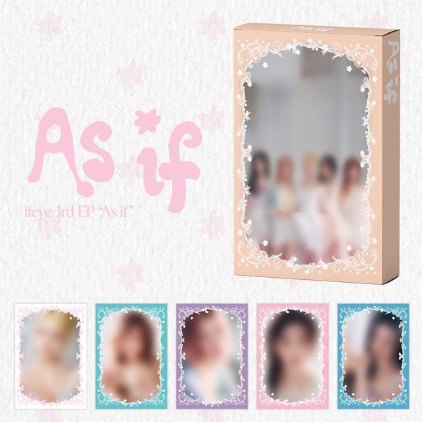 ОФИЦИАЛЬНЫЙ K-pop альбом IFEYE AS IF (Platform ver.)