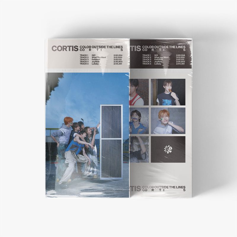 ОФИЦИАЛЬНЫЙ K-pop альбом CORTIS COLOR OUTSIDE THE LINES (Weverse Ver.)