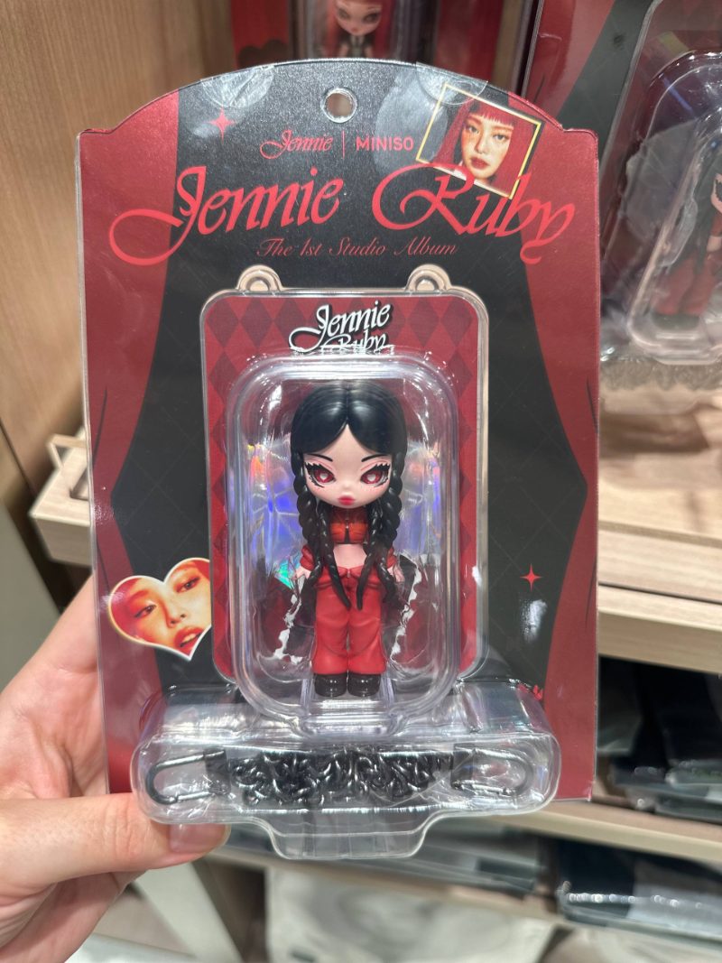 ОФИЦИАЛЬНЫЙ мерч JENNIE BLACKPINK RUBY + MINISO 3D PHOTOCARD