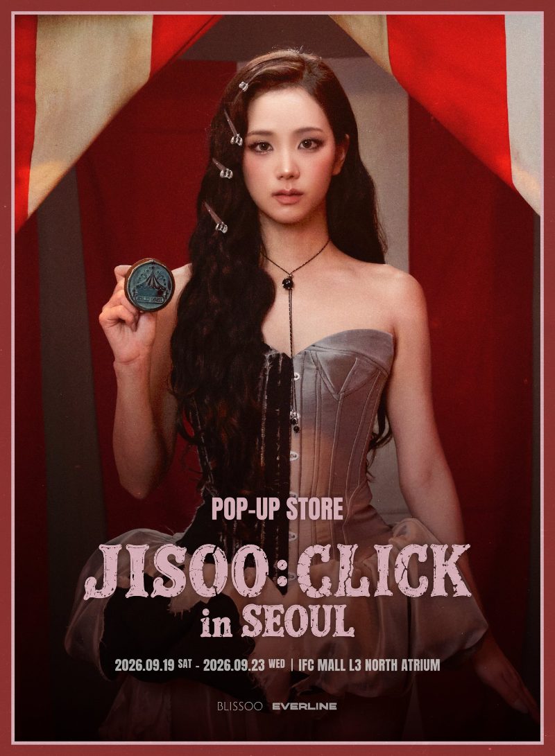 JISOO BLACKPINK CLICK in SEOUL Мерч | Официальный K-pop мерч | до 21.09.2026 (M/BP/CL)