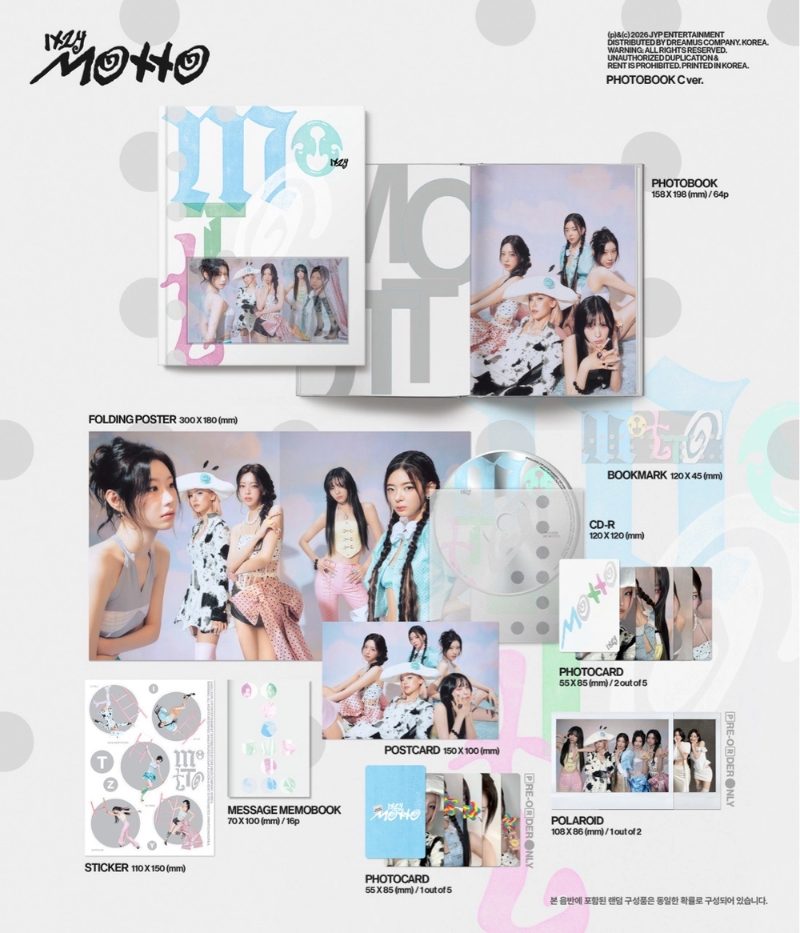 ОФИЦИАЛЬНЫЙ альбом ITZY MOTTO (PHOTOBOOK Ver.)