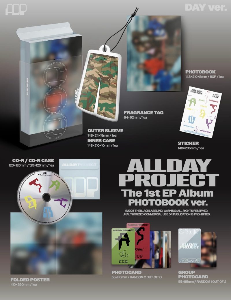 ALLDAY PROJECT ALLDAY PROJECT Альбом | DAY Ver Официальный K-pop альбом