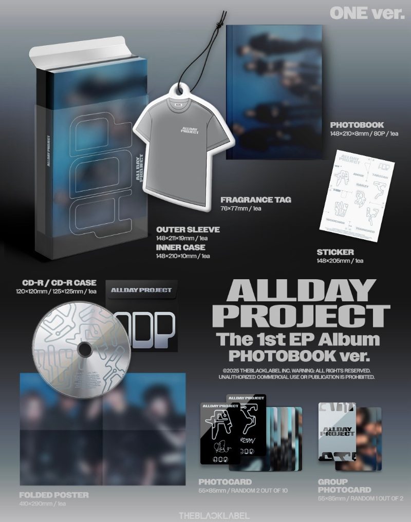 ALLDAY PROJECT ALLDAY PROJECT Альбом | ONE Ver Официальный K-pop альбом