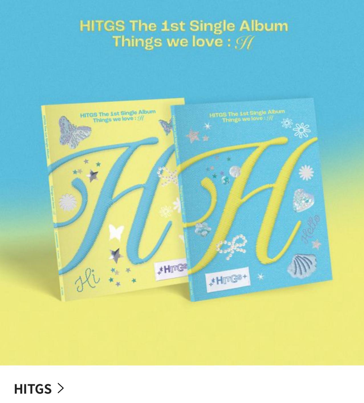 ОФИЦИАЛЬНЫЙ K-pop альбом HITGS Things We Love:H (EVER Ver. )