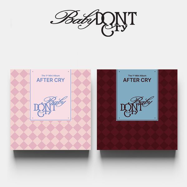 ОФИЦИАЛЬНЫЙ K-pop альбом BABY DONT CRY AFTER CRY  (Photobook ver.)