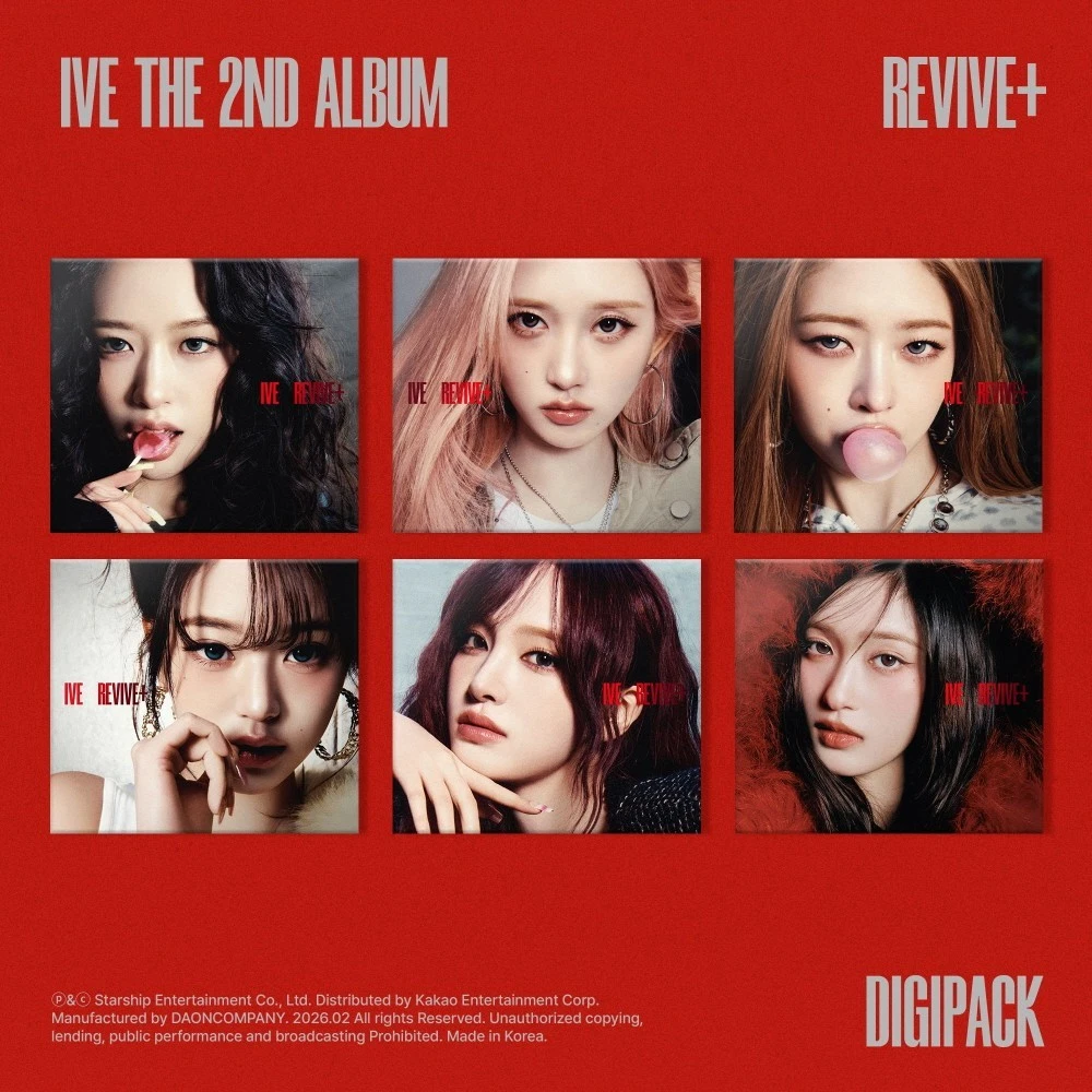 ОФИЦИАЛЬНЫЙ альбом IVE REVIVE+ (Digipack ver.)