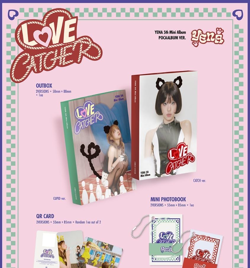 ОФИЦИАЛЬНЫЙ K-pop альбом Йены Yena Love Catcher (POCAALBUM Ver.)