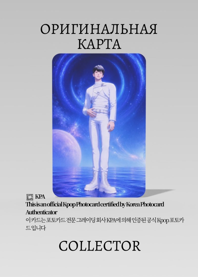 Хамин PLAVE ASTERUM | POCA Альбомная Официальная K-pop фотокарта (CA/PL/AS/POC/05)