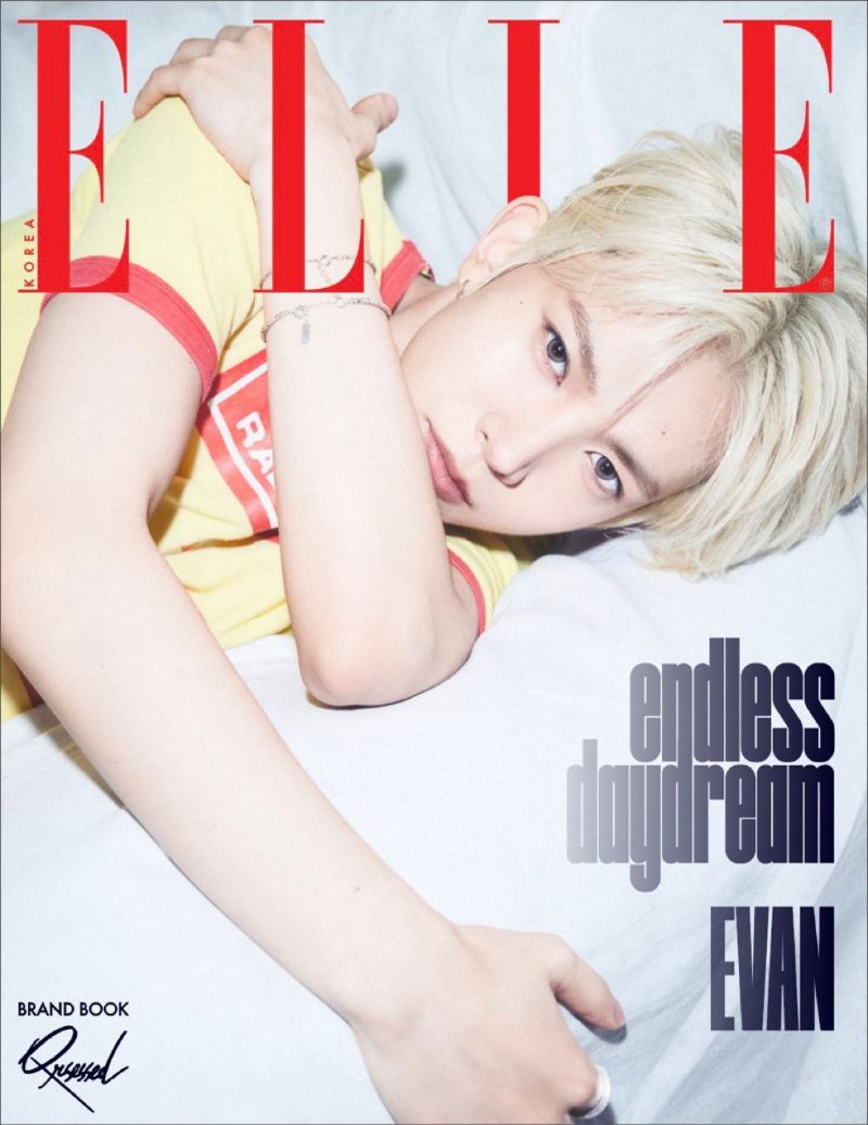 Эван QRSESSED х EVAN BRAND BOOK ELLE KOREA | MAY 2026 Официальный журнал (J/EV/ELL/)