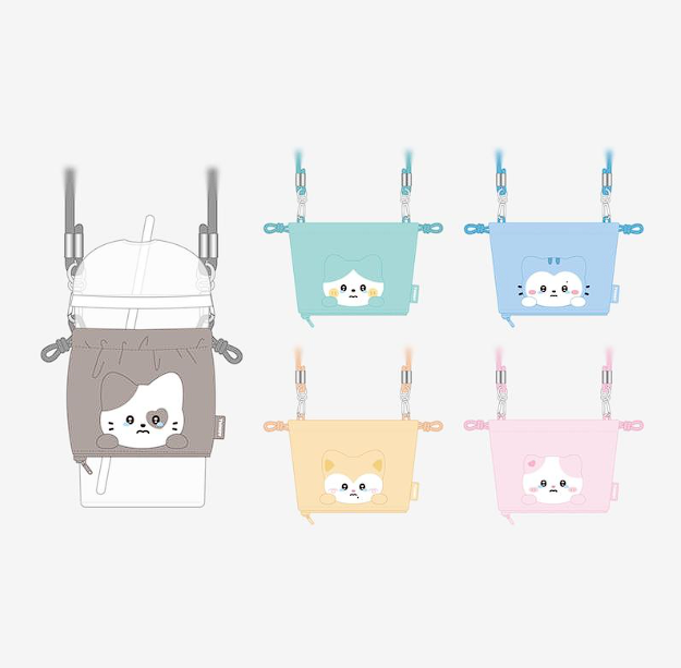 ITZY ALL IN, MIDZY Мерч | TWINZY CUP HOLDER POUCH Официальный K-pop мерч