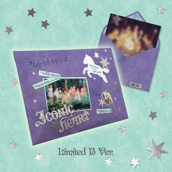 HEARTS2HEARTS ICONIC HEART Альбом |  LIMITED EDITION B Ver Официальный K-pop альбом (A/H2H/IH/LIMB)