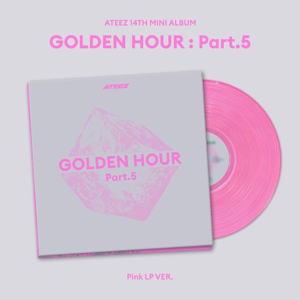 ATEEZ - GOLDEN HOUR PART.5 Винил | LP Ver Официальный K-pop альбом