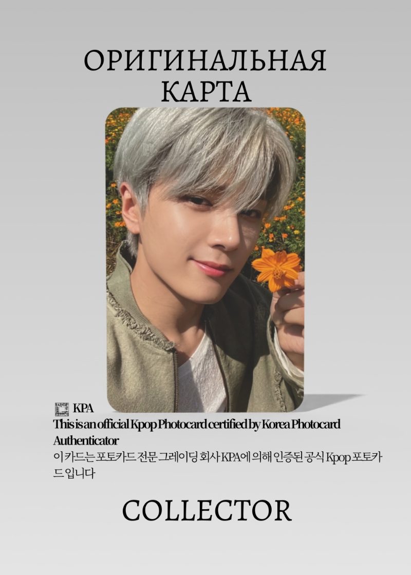 Джей ENHYPEN ORANGE BLOOD | WEVERSE Альбомная Официальная K-pop фотокарта (CA/EN/OB/W/102)