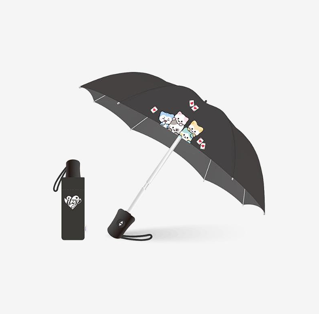 ITZY ALL IN, MIDZY Мерч | TWINZY FOLDING UMBRELLA Официальный K-pop мерч
