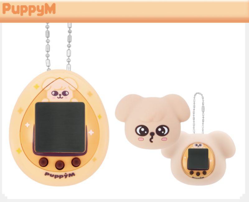 PUPPYM STRAY KIDS SKZOO | TAMAGOTCHI & CASE SET Официальный K-pop мерч