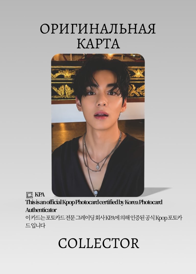 V BTS ARIRANG WORLD TOUR | WEVERSE GLOBAL Lucky Draw Официальная K-pop фотокарта (CLD/BTS/AWT/WG/06)