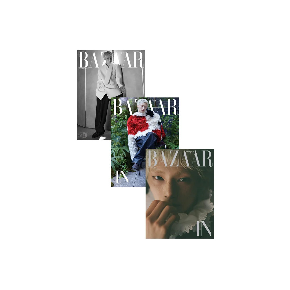 Айен STRAY KIDS HARPER'S BAZAAR KOREA | SEPTEMBER 2026 Официальный журнал (J/SKZ/BAZ/08)