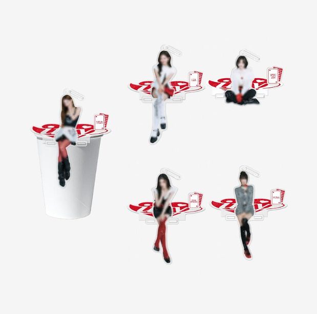 ITZY ALL IN, MIDZY Мерч | SECRET ACRYLIC STOPPER Официальный K-pop мерч