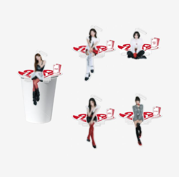 ITZY ALL IN, MIDZY Мерч | SECRET ACRYLIC STOPPER Официальный K-pop мерч