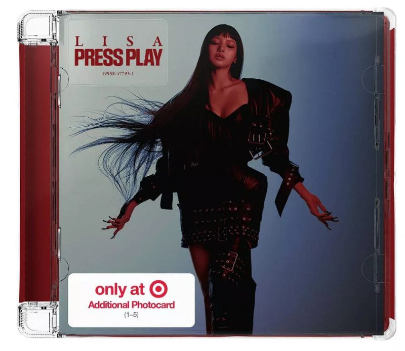 LISA BLACKPINK PRESS PLAY | TARGET EXCLUSIVE CD Ver Официальный K-pop альбом (A/BP/PP/AE/TE/CD)