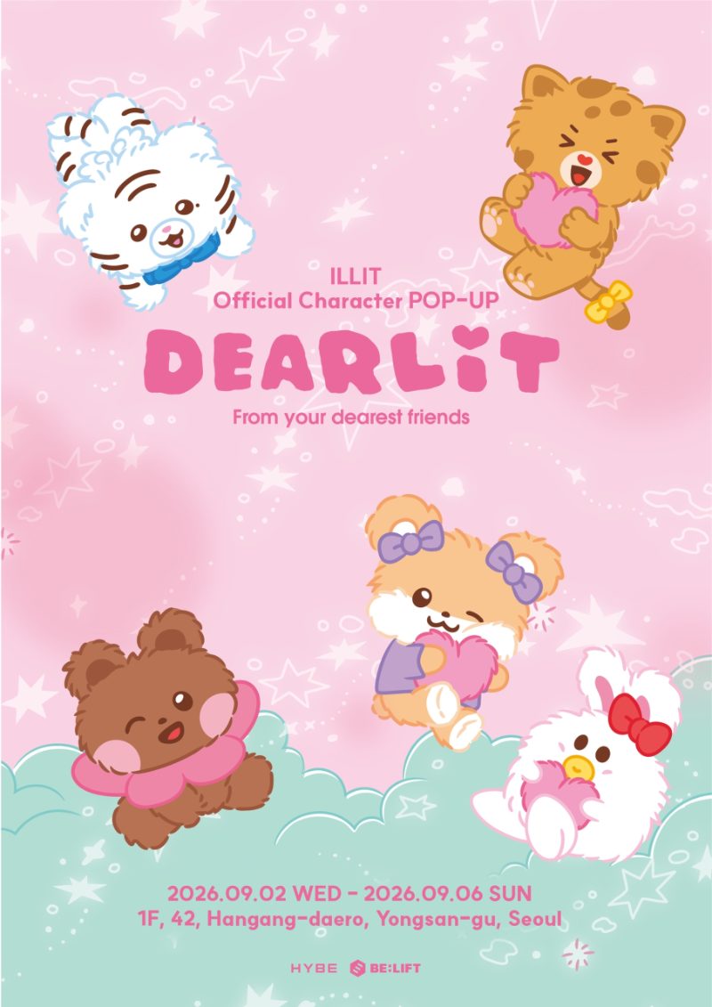 ILLIT DEARLIT POP-UP Мерч | Официальный K-pop мерч (M/IL/DEARLIT)