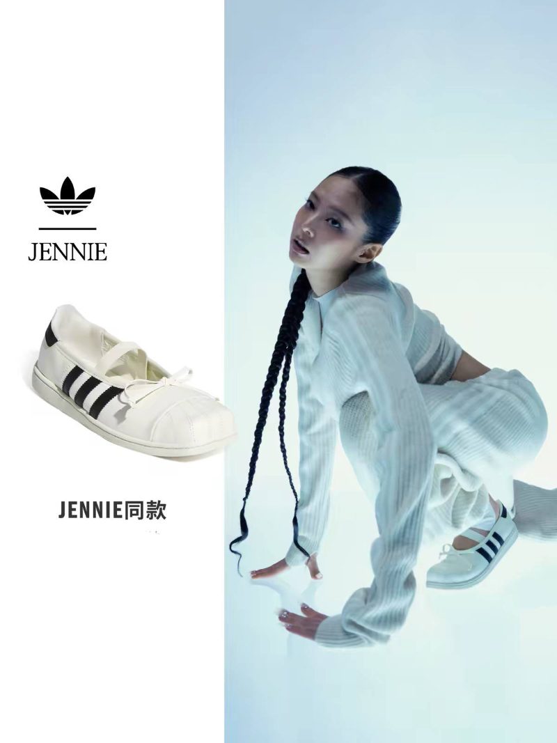Дженни JENNIE х ADIDAS ORIGINAL ОФИЦИАЛЬНАЯ КОЛЛАБОРАЦИЯ | Балетки | 36-39  (LB3787)