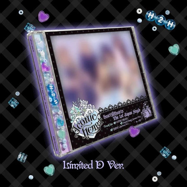 HEARTS2HEARTS ICONIC HEART Альбом |  LIMITED EDITION D Ver Официальный K-pop альбом (A/H2H/IH/LIMD)