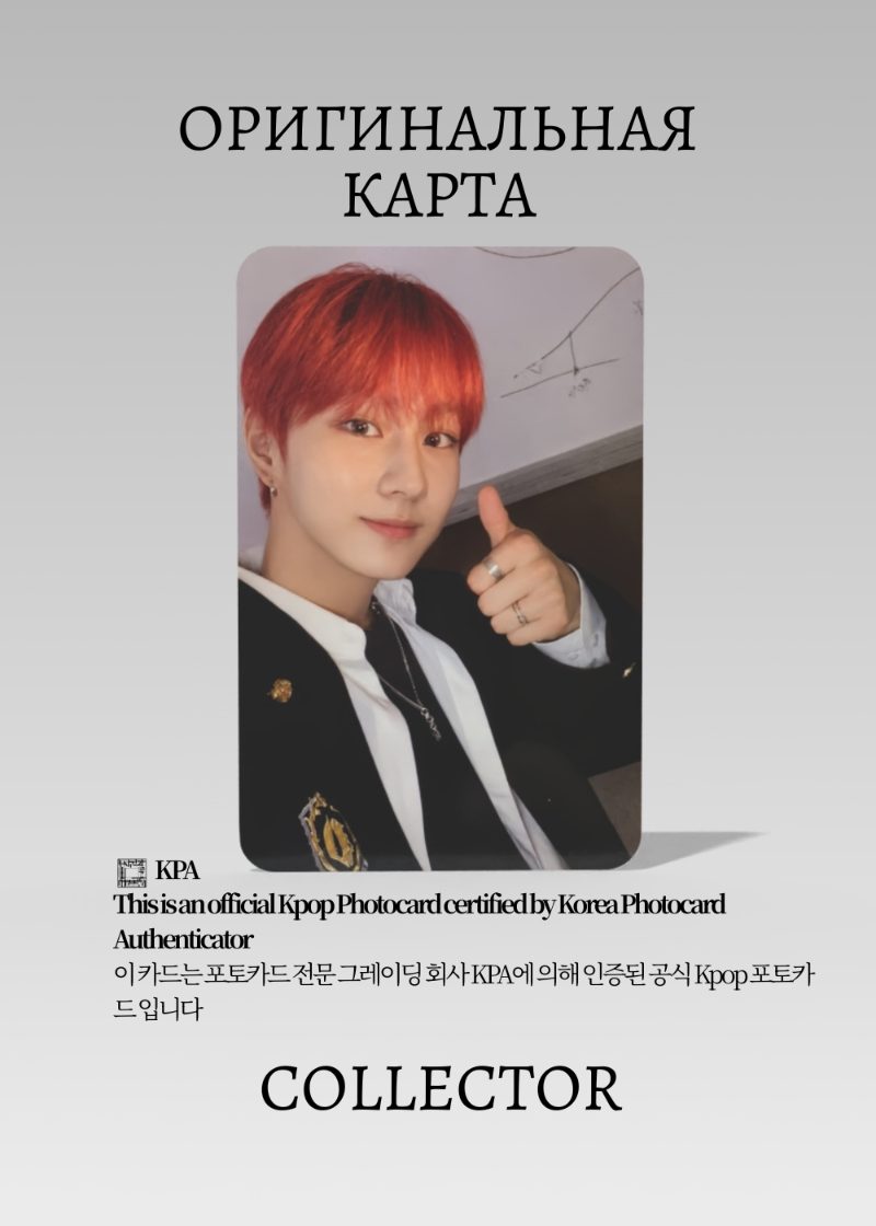 Чонвон ENHYPEN MANIFESTO: DAY 1 | WEVERSE GLOBAL POB Официальная K-pop фотокарта (CB/EN/MA/WG/06)
