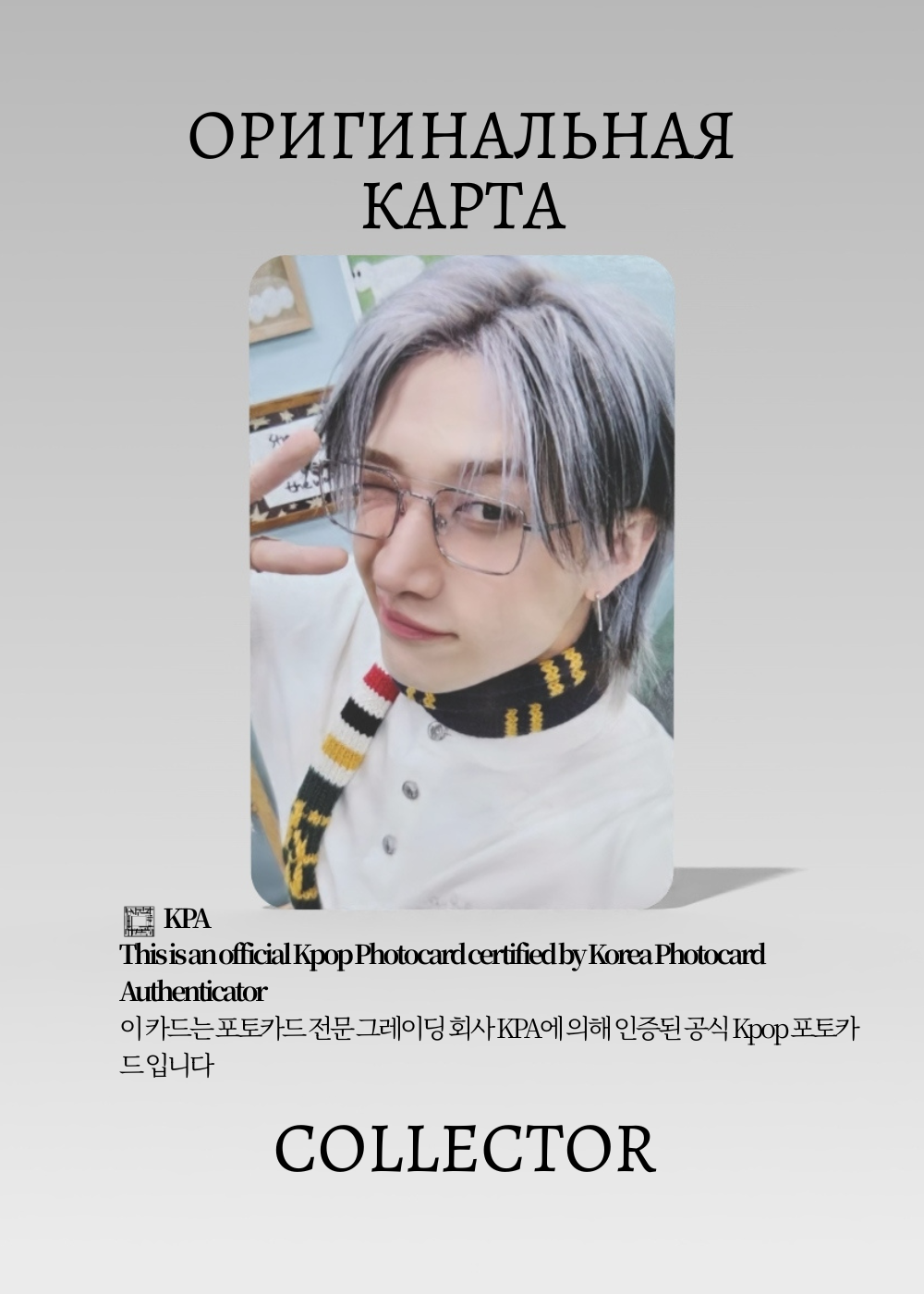 Банчан STRAY STAY IN OUR LITTLE HOUSE | FANMEETING POB Официальная K-pop фотокарта (CB/SKZ/SIOLH/01)