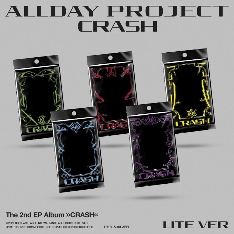 ALLDAY PROJECT CRASH Альбом | LITE Ver Официальный K-pop альбом (A/ADP/CR/LITE)