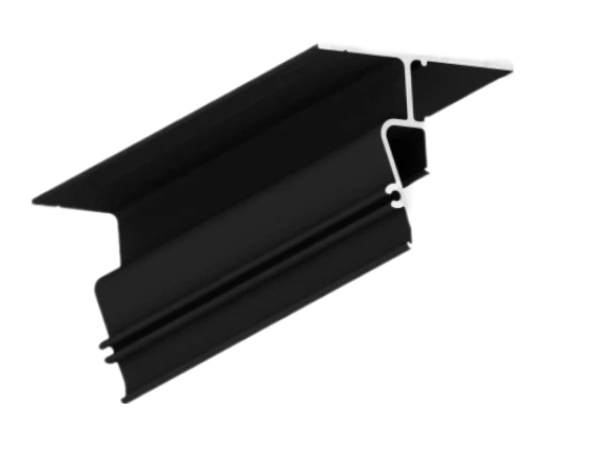 ПРОФИЛЬ ALTEZA Contour-Pro LED (2,0 м) ЧЕРНЫЙ парящий потолочный под вставку дельта Альтеза