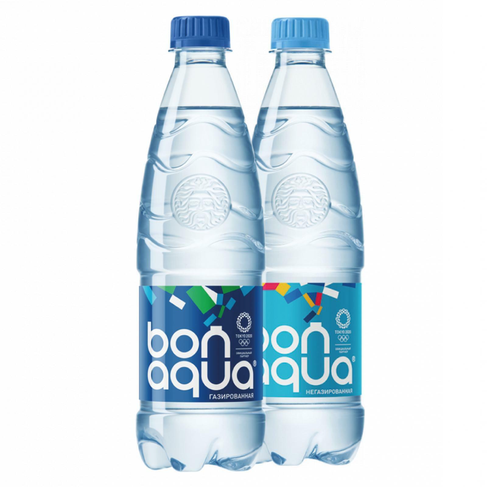 ВОДА BonAqua 0,5 л  питьевая в ассортименте