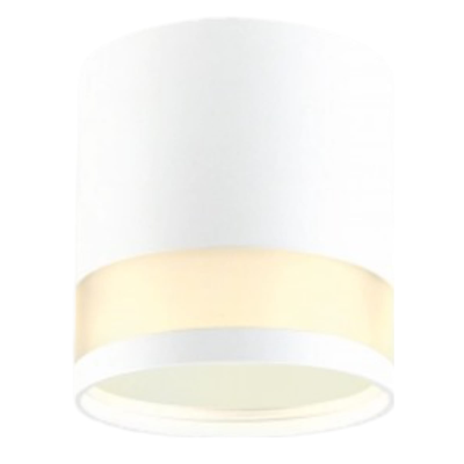 СВЕТИЛЬНИК ART GLASS EKS GX53 83*90 мм БЕЛЫЙ накладной ЕКС