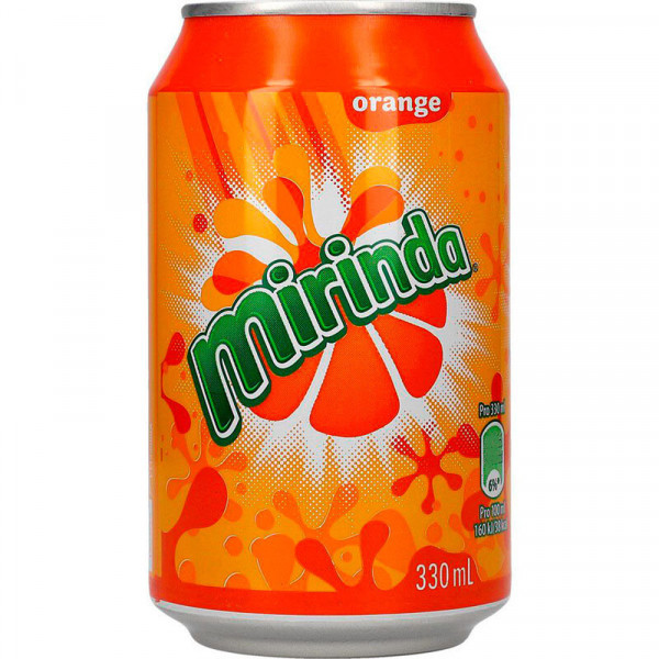 Газ. напиток   MIRINDA   0,33 л  ж/б 