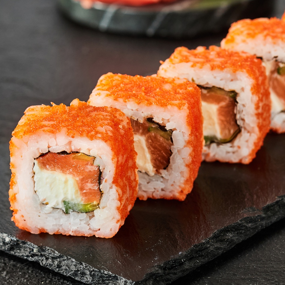 Калифорния с лососем 