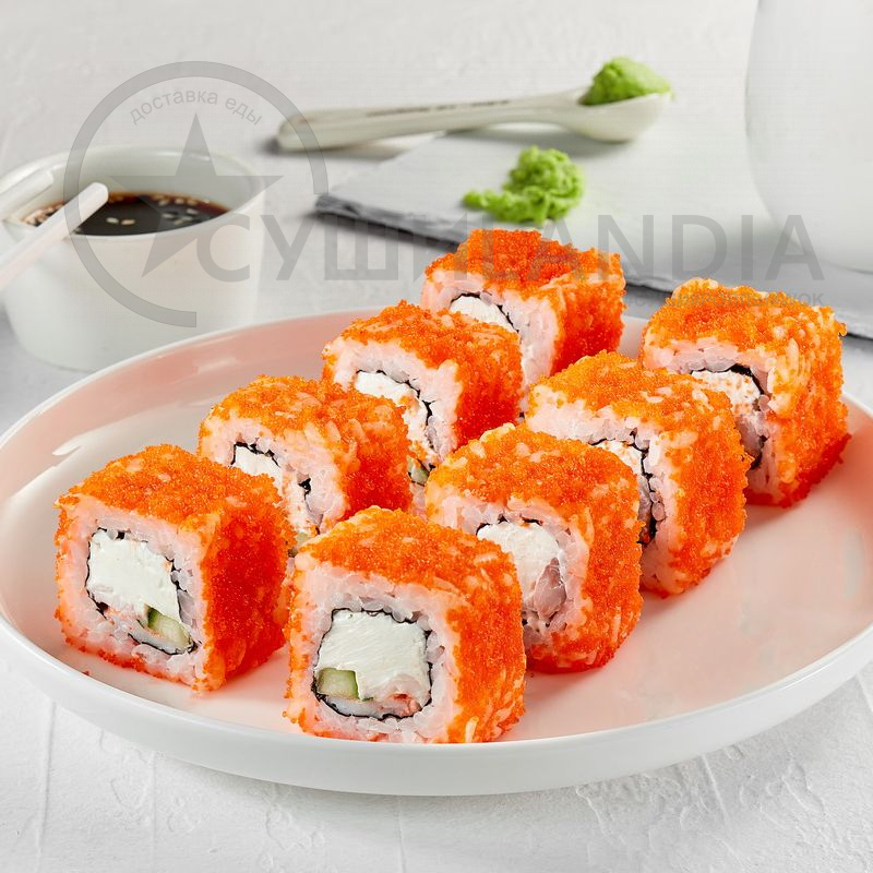 Калифорния с креветкой 