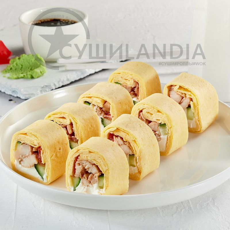 Тортилья с курицей 