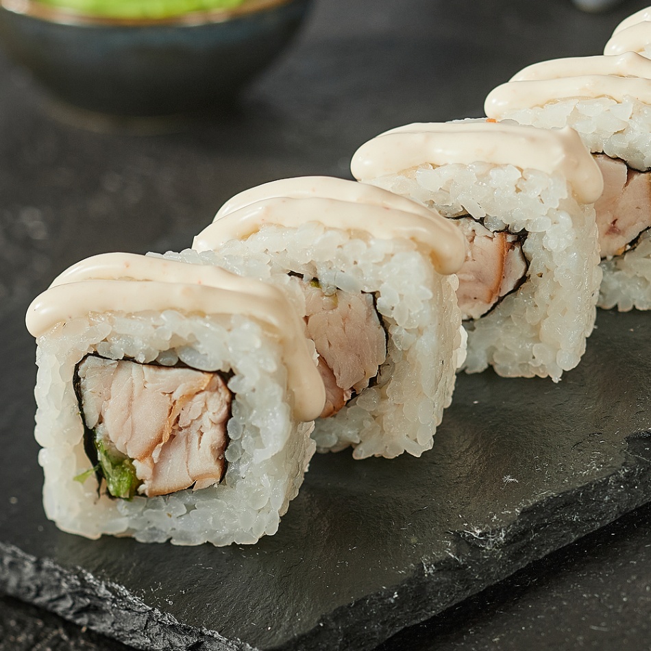 Ролл Цезарь с курицей