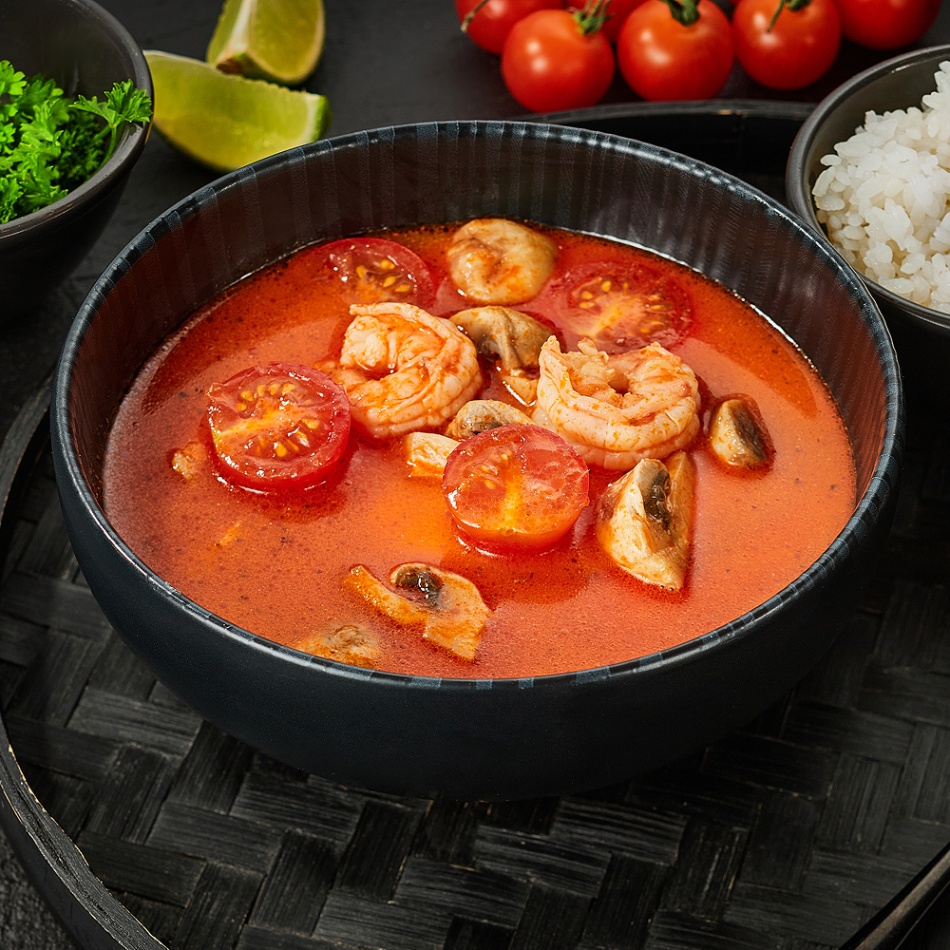 Том Ям с креветкой