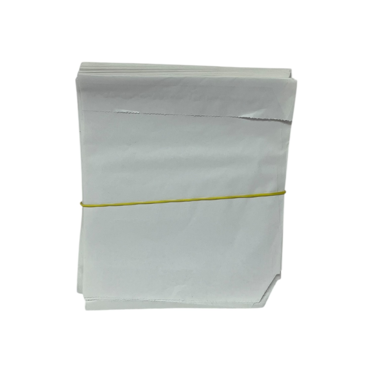 Пакет для картофеля фри бумажный белый, разм.175*110*50, с рисунком 100шт/упак