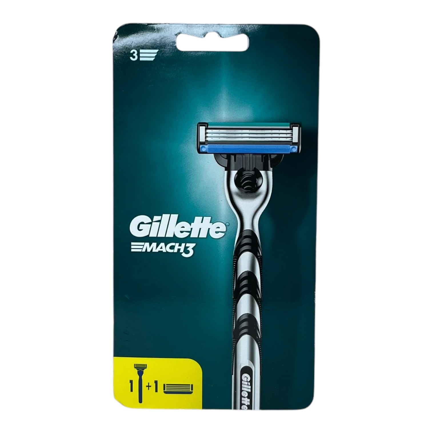 Станок Gillette Mak-3 бритва с 1 сменной кассетой+сменные касеты для бритья 2шт