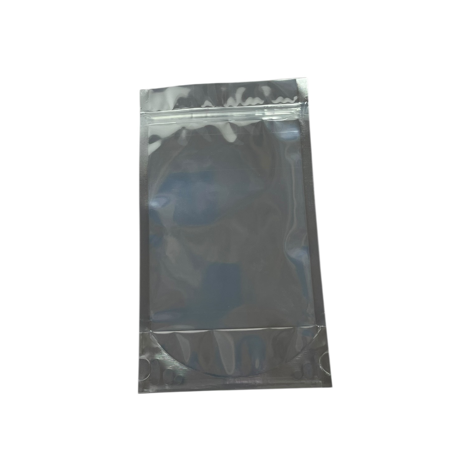 Пакет дой-пак прозрачный+металлизированный с замком зип-лок 108мкм 135*225+40 10шт/упак