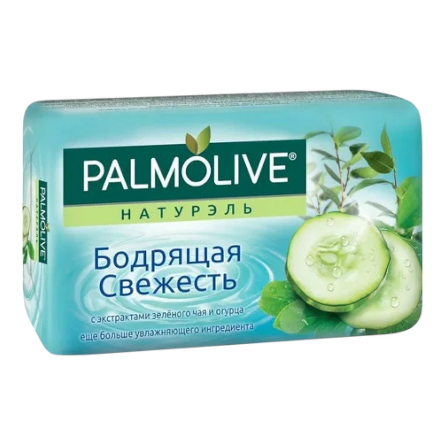 Мыло туалетное Palmolive Бодрящая Свежесть с экстр. зеленого чая и огурца 90гр.