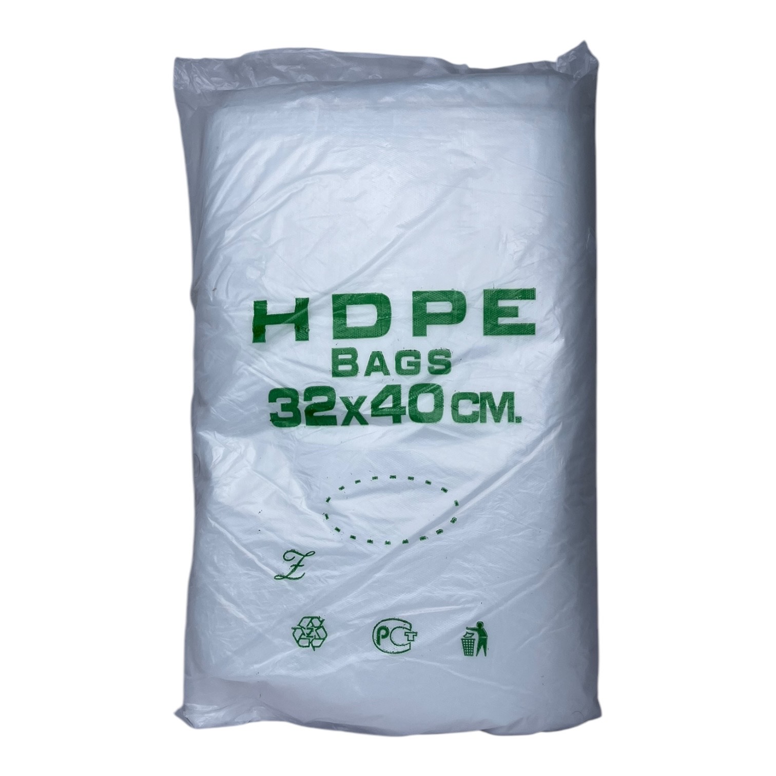 Фасовка 32*40 HDPE Bags зеленая