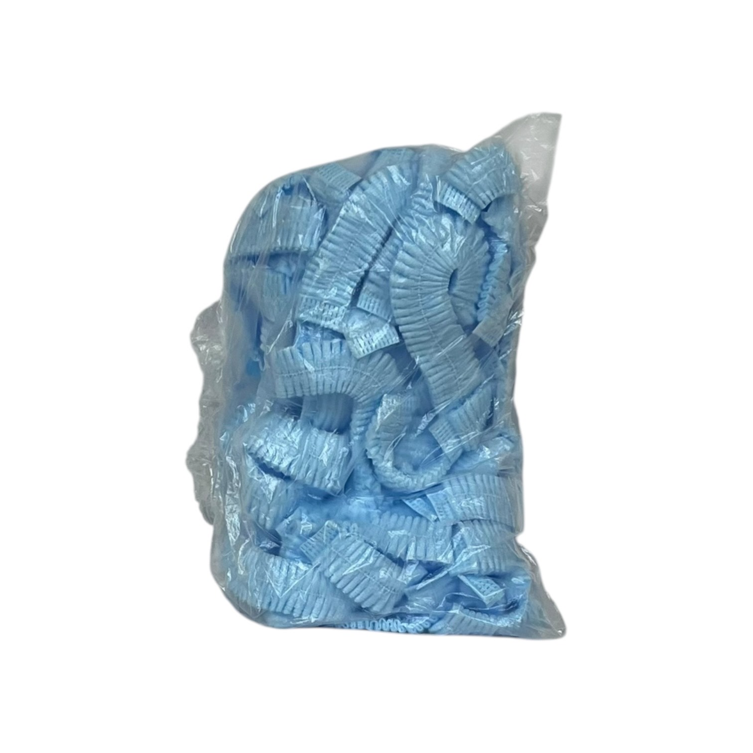 Шапочка шарлотка, 50шт/упак (Голубая)