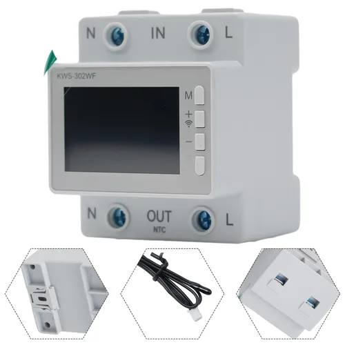 4/2  Реле контроля тока и напряжения Tuya