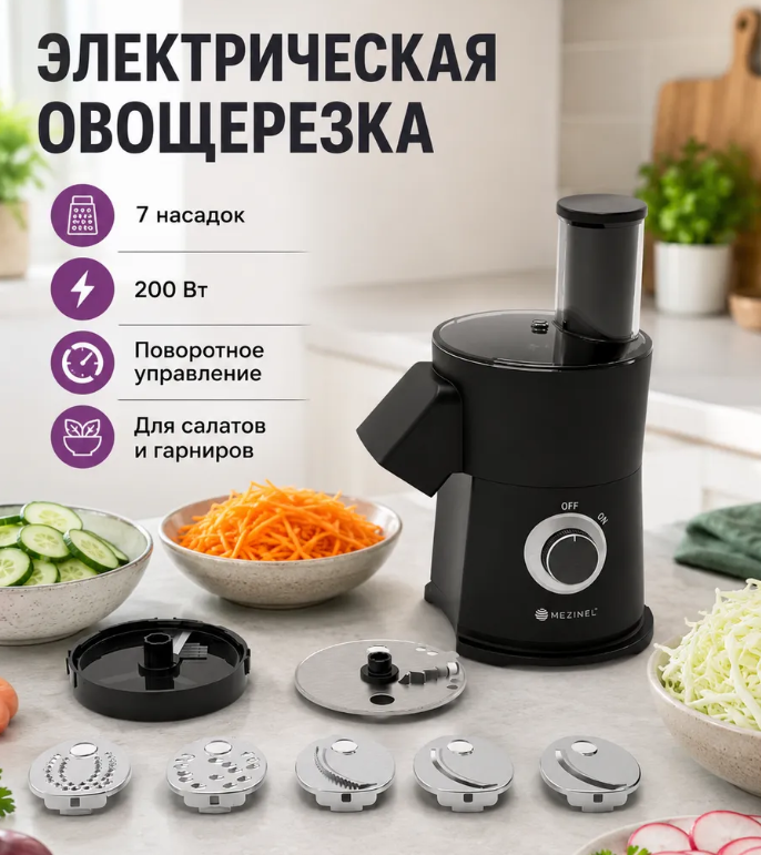 Y1 Овощерезка MZ-QC05B