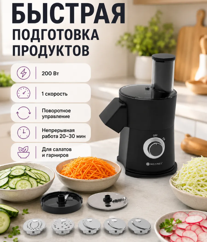 Y1 Овощерезка MZ-QC05B
