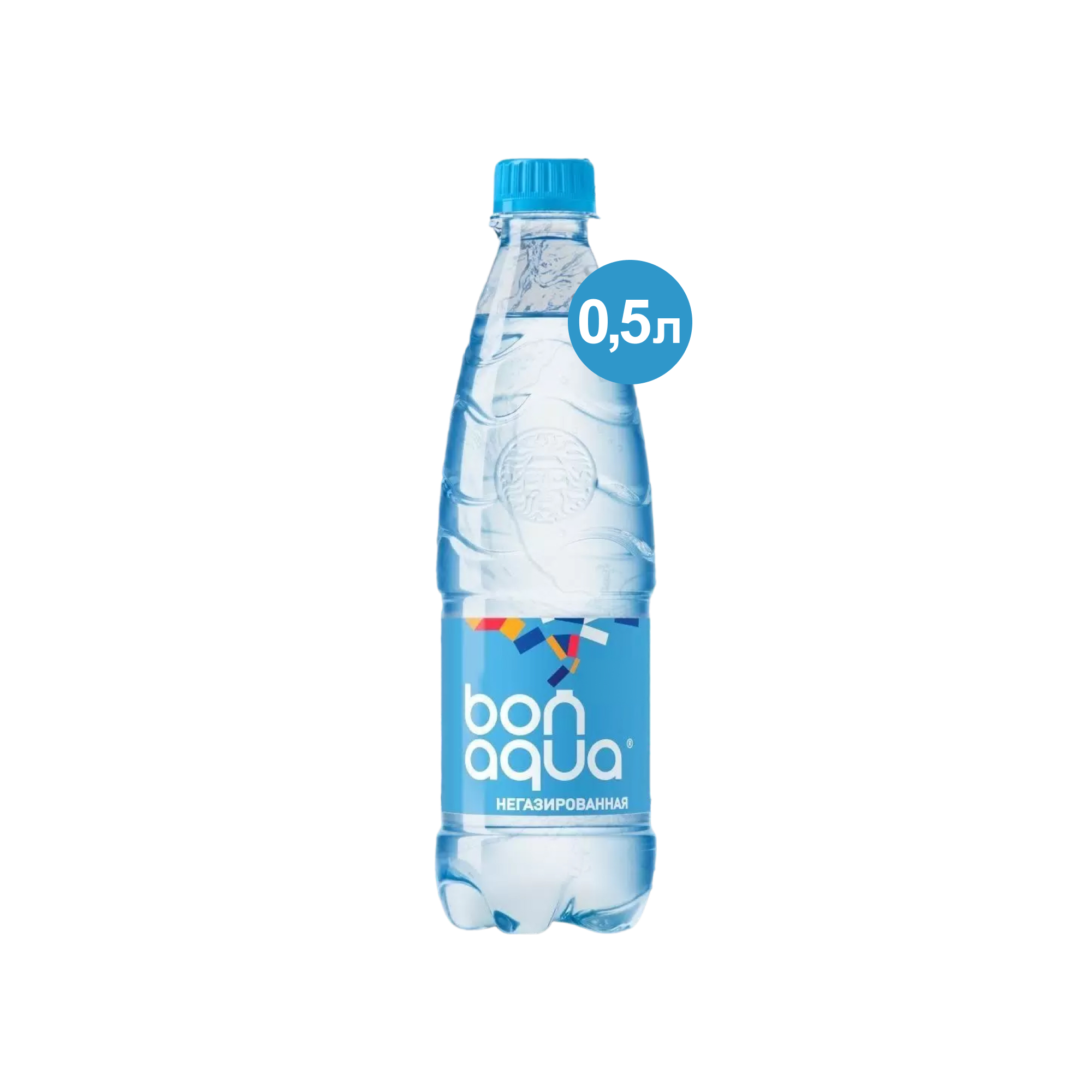 Вода BonAqua без газа 0.5 л